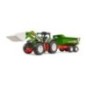 Roadmax tractor frontloader and trailer - U03452