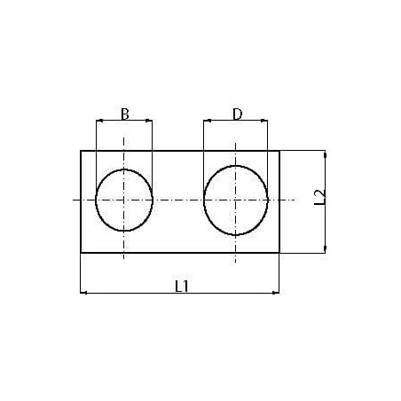 Locking plate - UNLP125