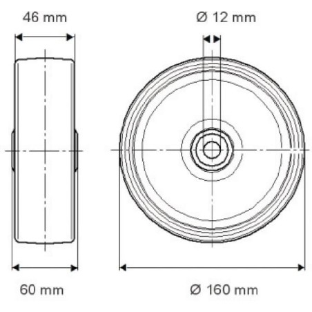 Rad 160 mm - UFP160461260