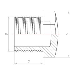 Plug 1/4 inch - V345025