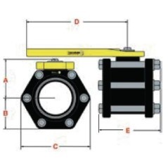 Valve poly 2 inch - V200FP