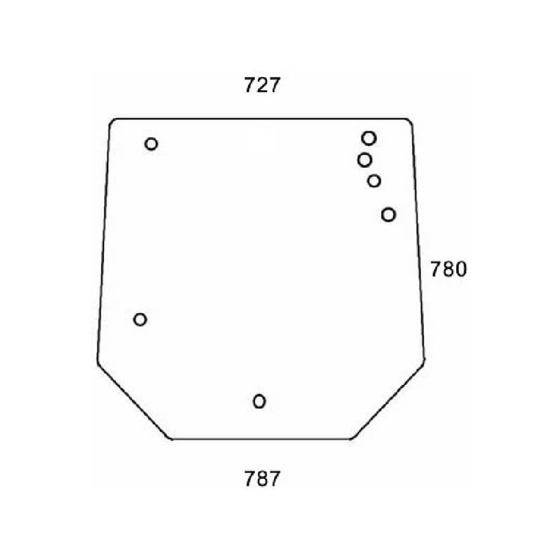 Hinteres Glas - VA206266N Hinteres Glas - VA206266N