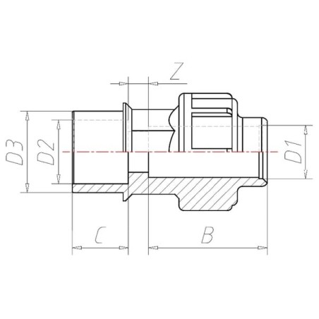 Adapter PCW/PE 20 x 25/32 - V731020