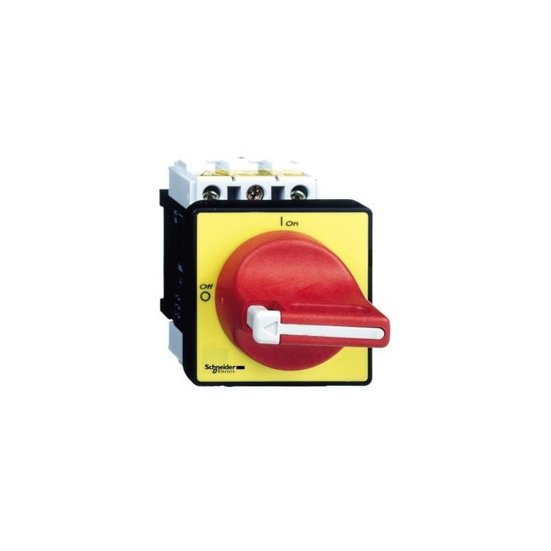 Main switch 25A, 3P, RD/YE - VCF0
