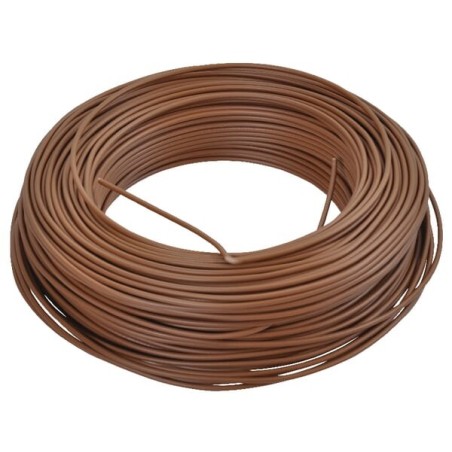 PVC Aderleitung braun 2,5mm² - VDBR25