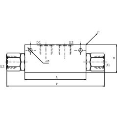 Rückschlagventil 1/2 - VBPDL10001