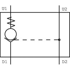 Pilot Check valve A-08-1/2 inch - VBPSL10001