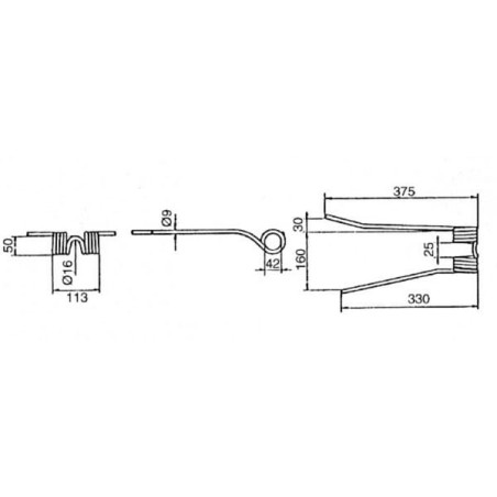 Federzinken LD Org. PZ - VGPZ111E