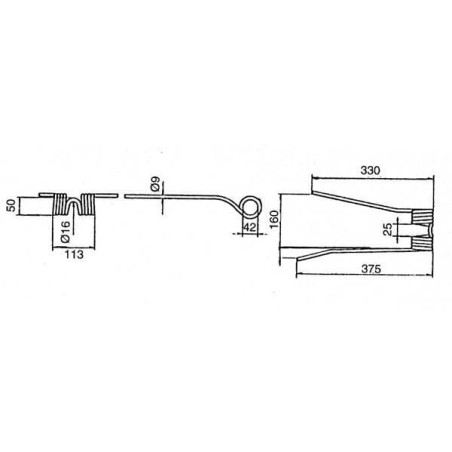 Federzinken RD Org. PZ - VGPZ110E