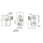 Flow control valve 3 Way - VFD120RD080J