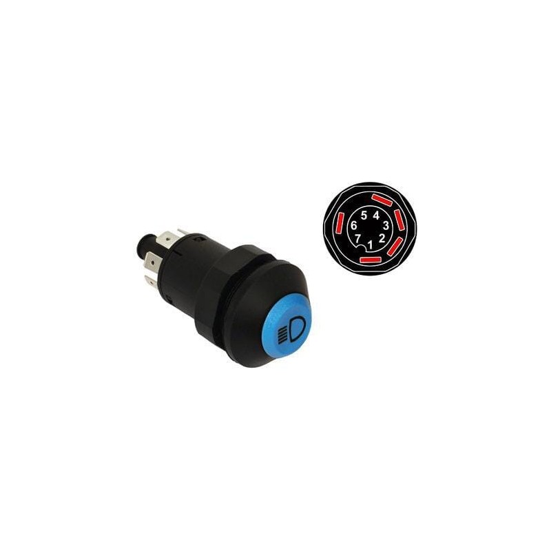 Bright light push switch - VLC2525 Bright light push switch - VLC2525