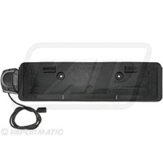 Uchwyt tablicy rejestracyjnej LED, do tablicy 520x110 mm, 12-24V, prostokątny, system click connect Jaeger - VLC2398