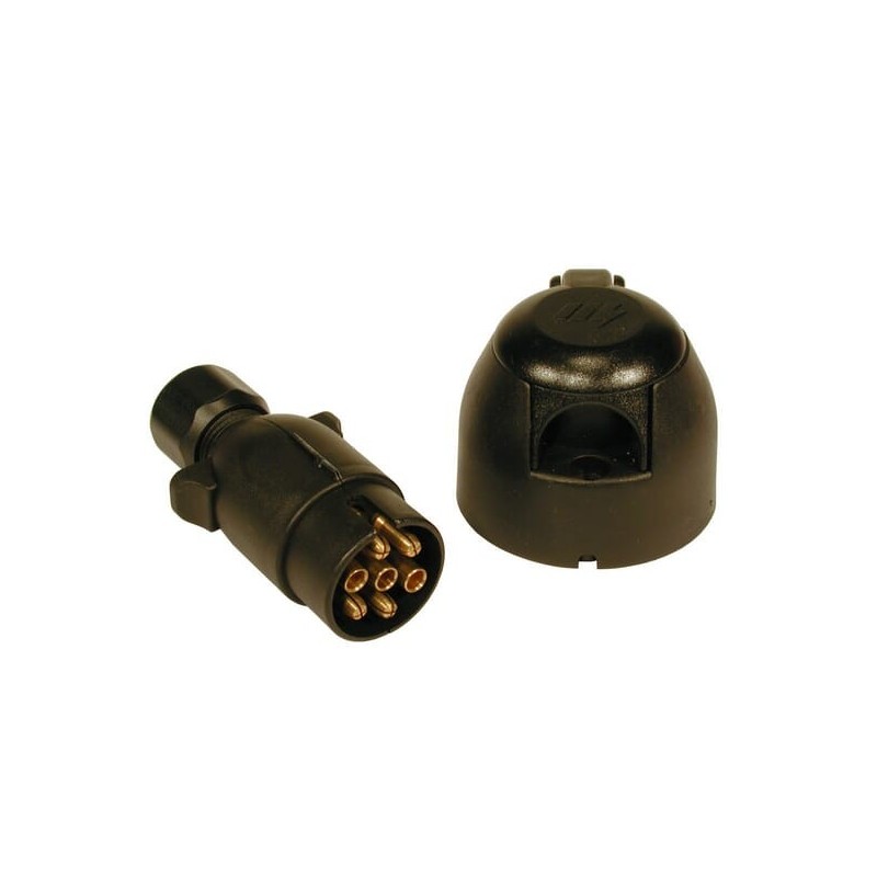 Plastic 7 pin plug and socket - VLC2100 Plastic 7 pin plug and socket - VLC2100