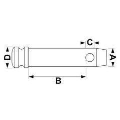 Linkage pin - VLK7002