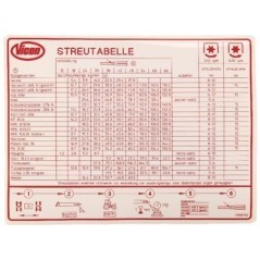 DE/LU spreading table sticker - VN17890750