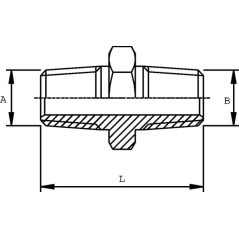 Adapter NPT 1/4-1/2 - VNN0804