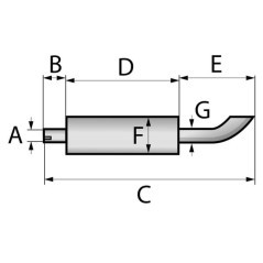 Vertical silencer - VPE8035