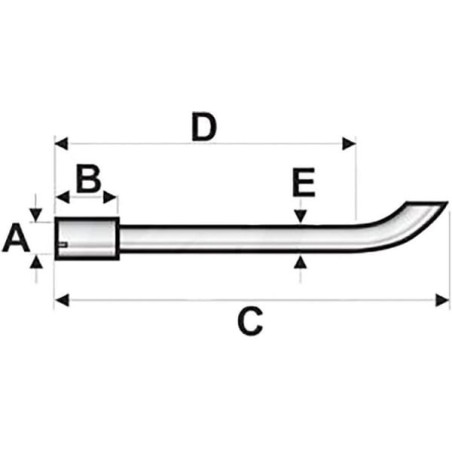 Auspuffrohr - VPE8280