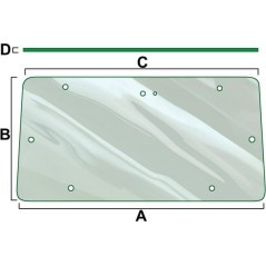 VPM7159 Vapormatic, Rear glass 