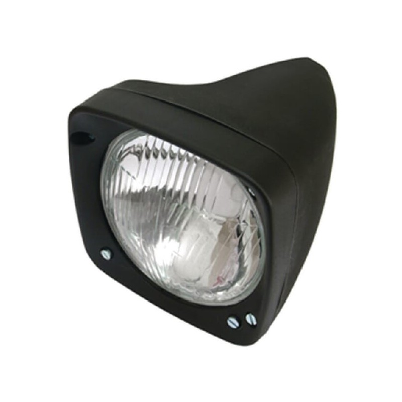 Headlight Halogen, LH square, transparent, bolt on, Vapormatic - VPM3305 Headlight Halogen, LH square, transparent, bolt on, Vapormatic - VPM3305
