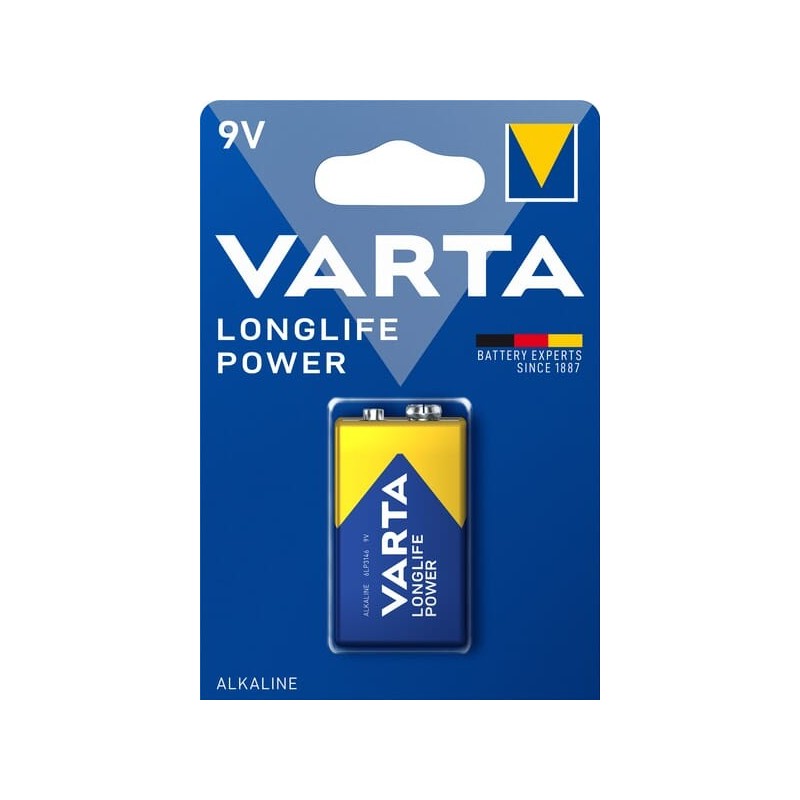 Battery E 9V 6LR61 1x - VT4922 Battery E 9V 6LR61 1x - VT4922
