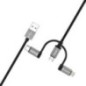 Cable Micro USB, USB type C, lightning - VT57937 Cable Micro USB, USB type C, lightning - VT57937