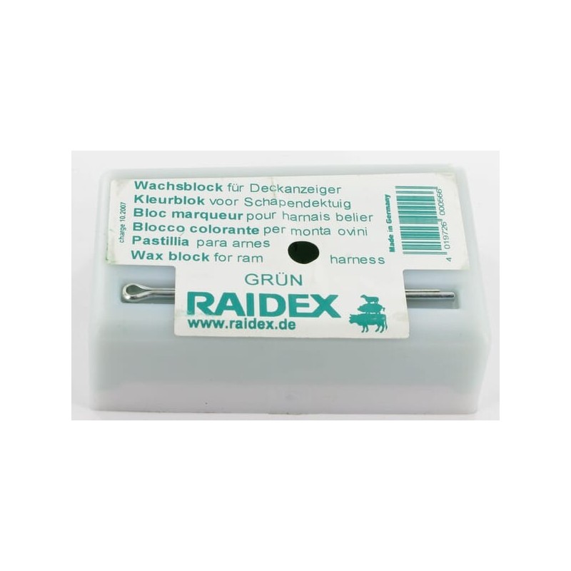 Wachsmalstiftblock Raidex Grün - VV8036 Wachsmalstiftblock Raidex Grün - VV8036