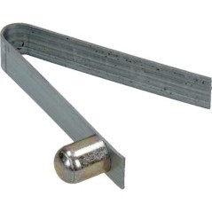 Round clamp handle Spring 9mm - VV7624