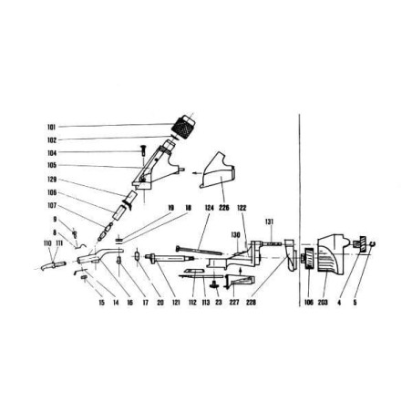 Element dociskowy l. Liscop V - VV121665