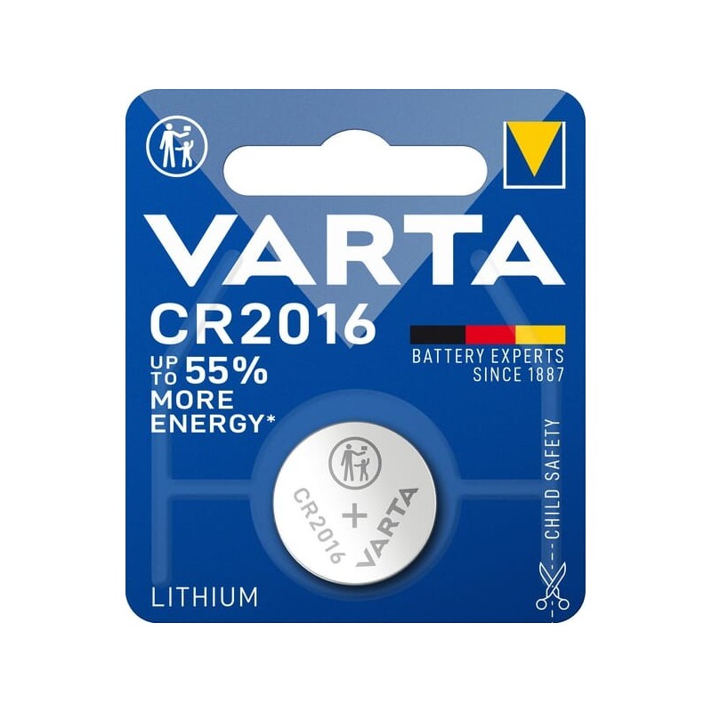 Batterie CR 2016 - VT6016 Batterie CR 2016 - VT6016