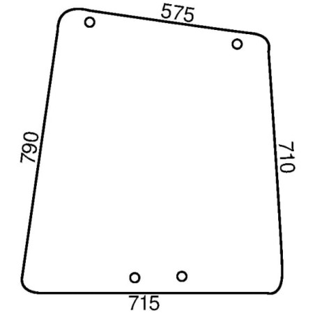 Side glass - VT30028710