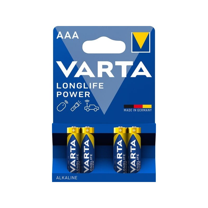 Batteries AAA/LR03 1.5V 4x - VT4903 Batteries AAA/LR03 1.5V 4x - VT4903