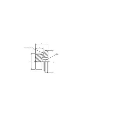 Korek M22x1.5 V4A - VSM22WDRVS