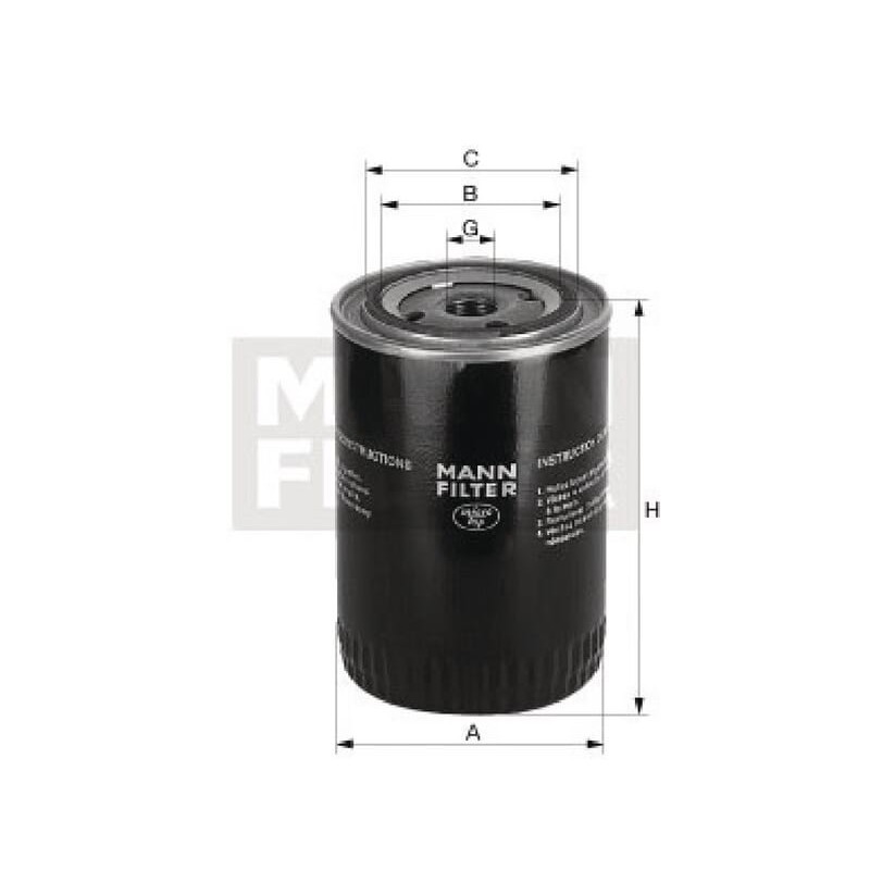 Ölfilter MH - W112610