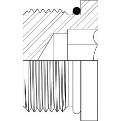 Plug 3/4 UNF - VSU12WD