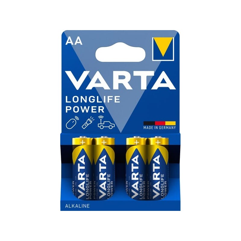 Batteries AA 1.5V LR6 4x - VT4906 Batteries AA 1.5V LR6 4x - VT4906