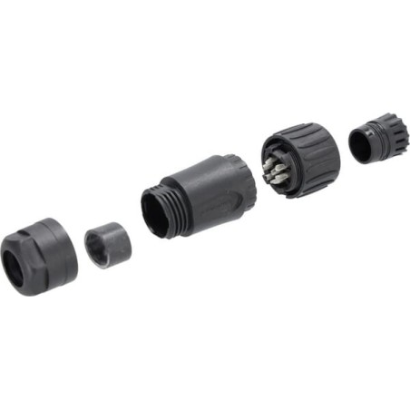 Cable Socket, 7-pin, solder version - WESC01630D