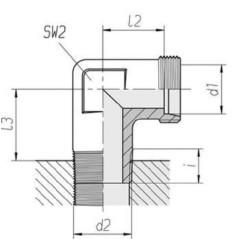 WES6SM12 Voss, 90° 