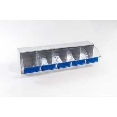 Skrzynka warsztatowa z wychylanymi pojemnikami 5 ele. 60 cm - WE460302