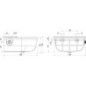 Float bowl plastic S522 - WE522 Float bowl plastic S522 - WE522