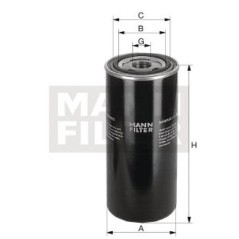 Hydraulikoelwechselfilter - WD9503
