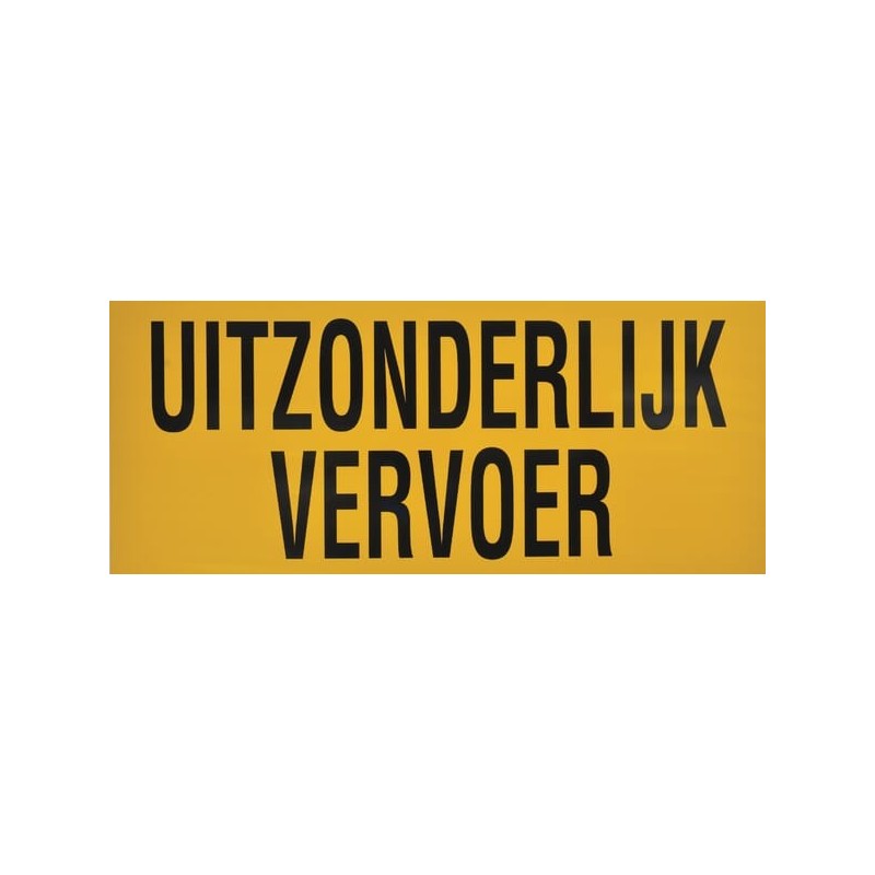 Tablica Uitzonderlijk vervoer - WB90007NL Tablica Uitzonderlijk vervoer - WB90007NL