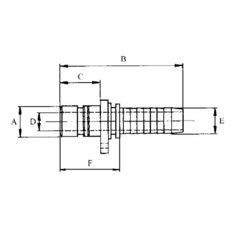 Plug DN06-diameter 13mm - WEO147100604
