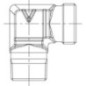 Angled screw connection - WES12L12NPT
