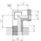 Angled screw connection - WES12LM16