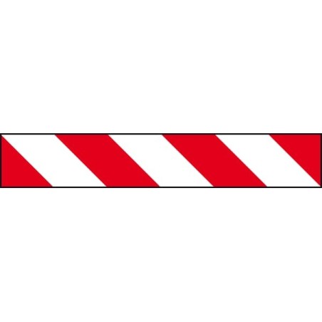 Right red-white warning sign - WB50372