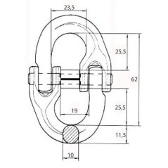 C-Connection Link 8mm - WA59