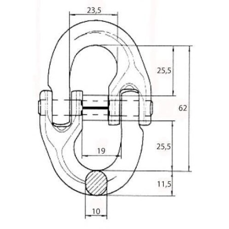 C-Connection Link 8mm - WA59