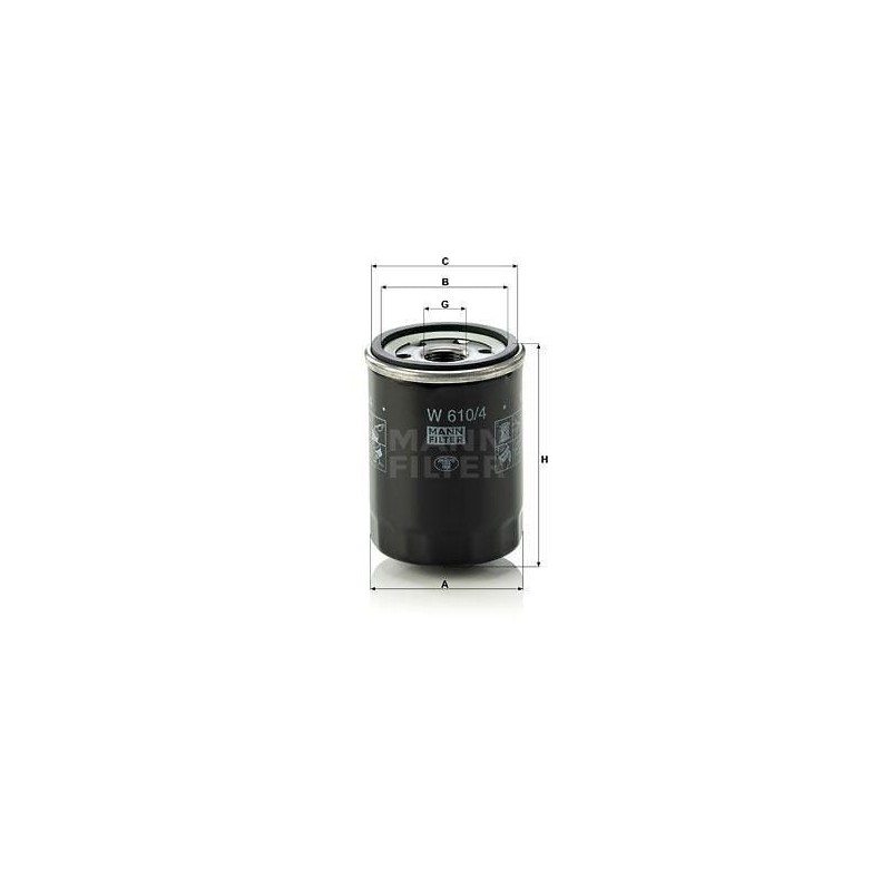 Ölfilter - W6104
