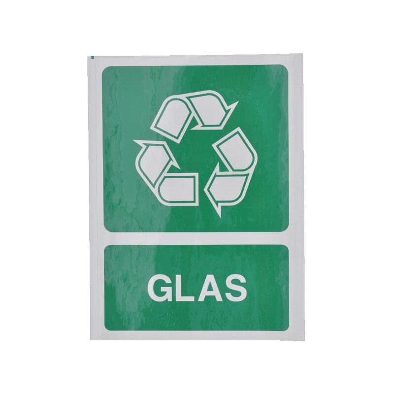 Aufkleber Glas recyceln - WB251292 Aufkleber Glas recyceln - WB251292